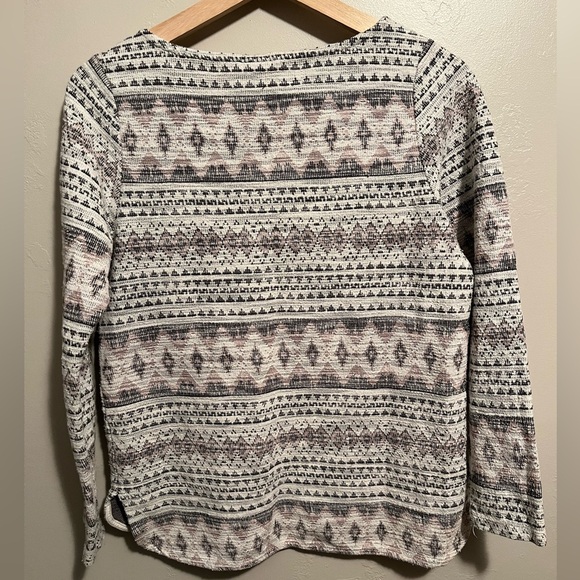 H&M Fair Isle Long Sleeve Pullover Sweater - Picture 7 of 9